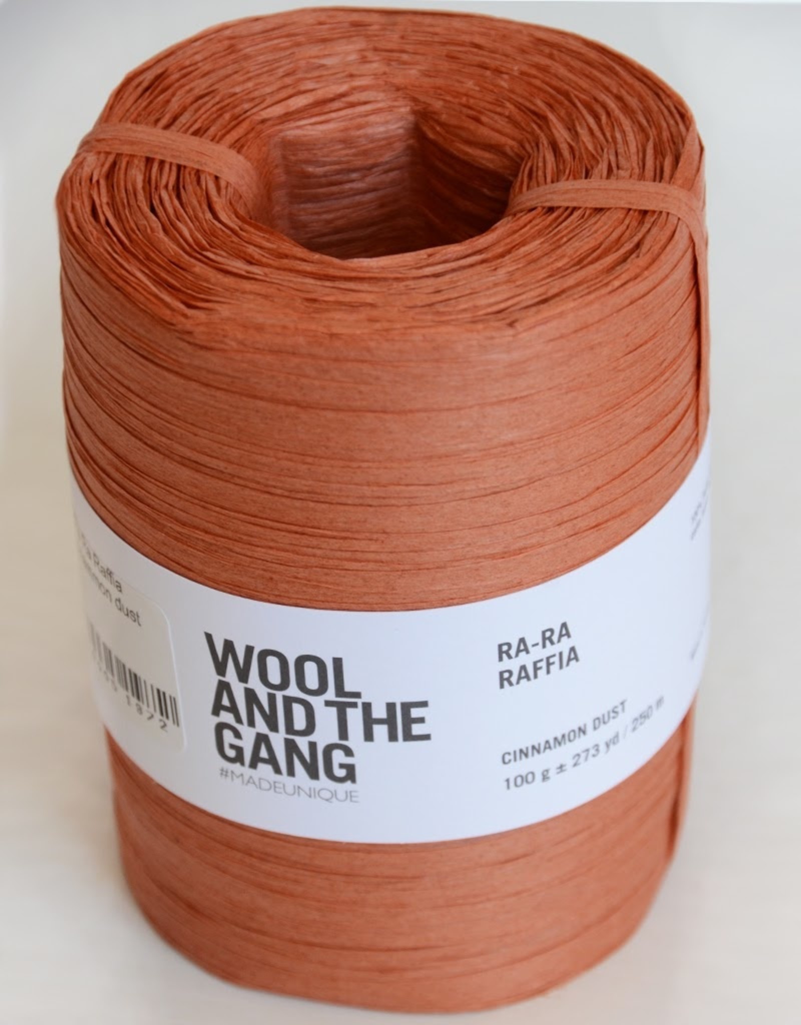 Wool & The Gang Ra Ra Raffia cinammon dust