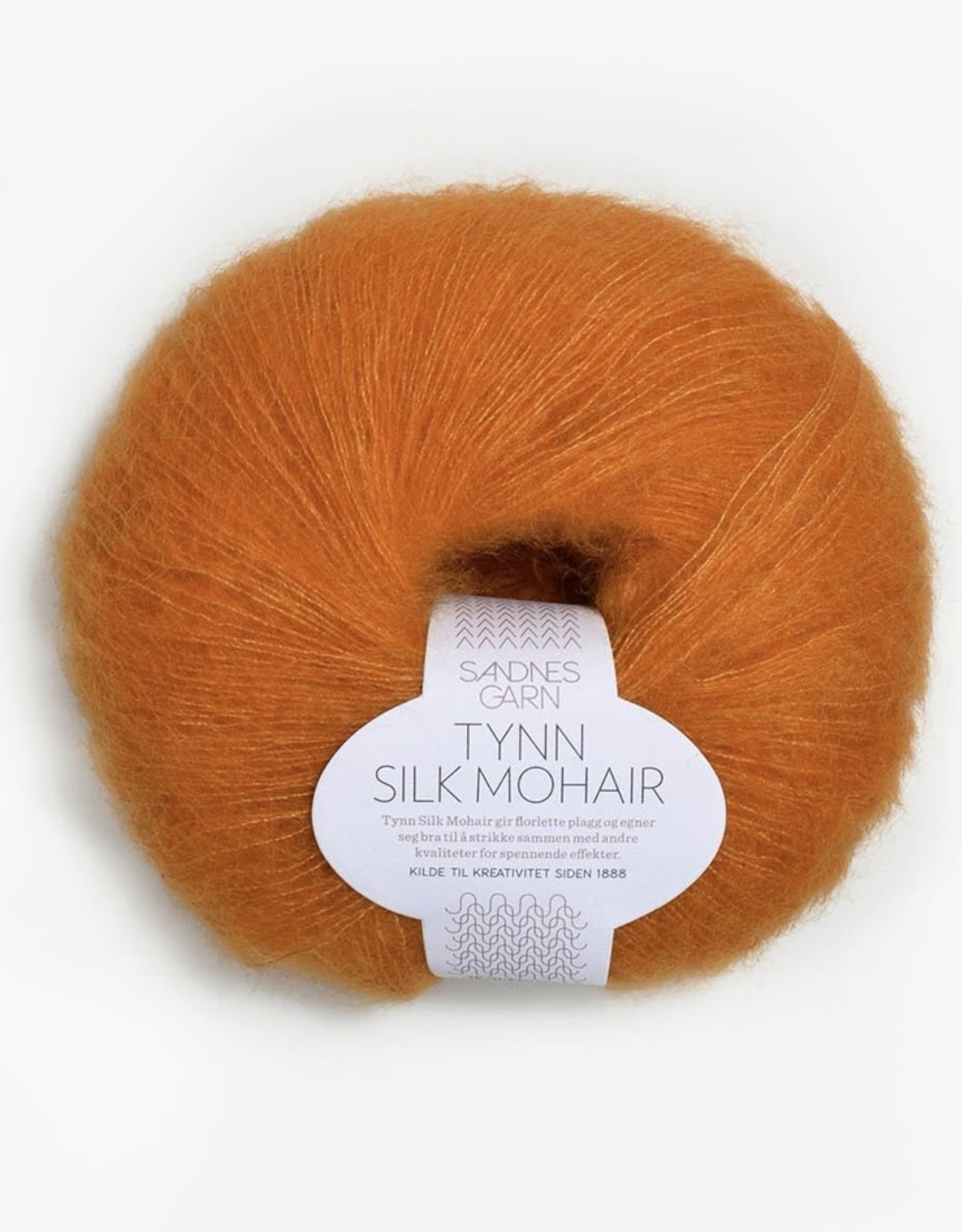 Temmelig Port mini Tynn Silk Mohair 2727 orange - The Blue Purl - Yarn and Knitting Shop