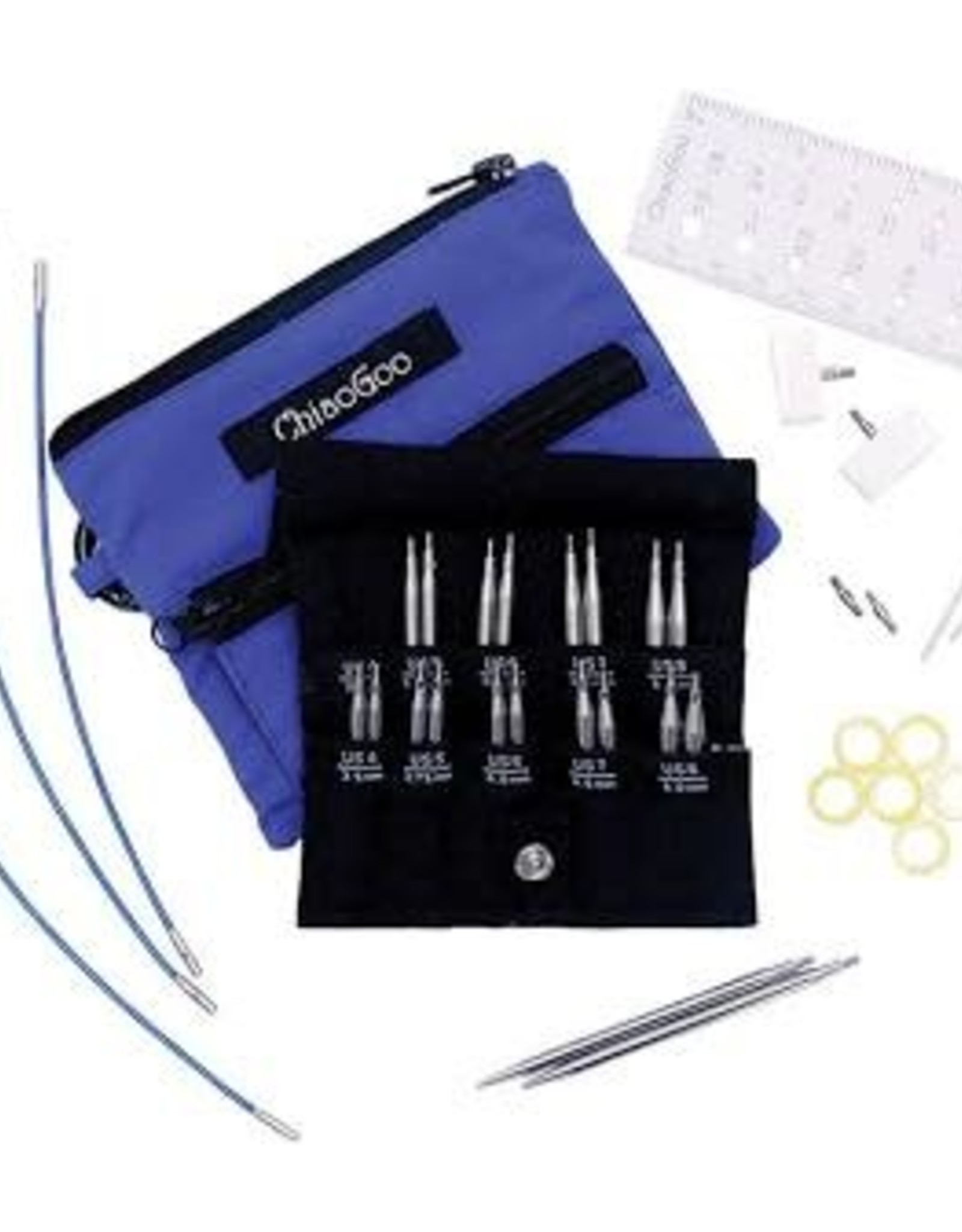 Chiao Goo CG 2" & 3" TWIST Shortie Set US 4-8