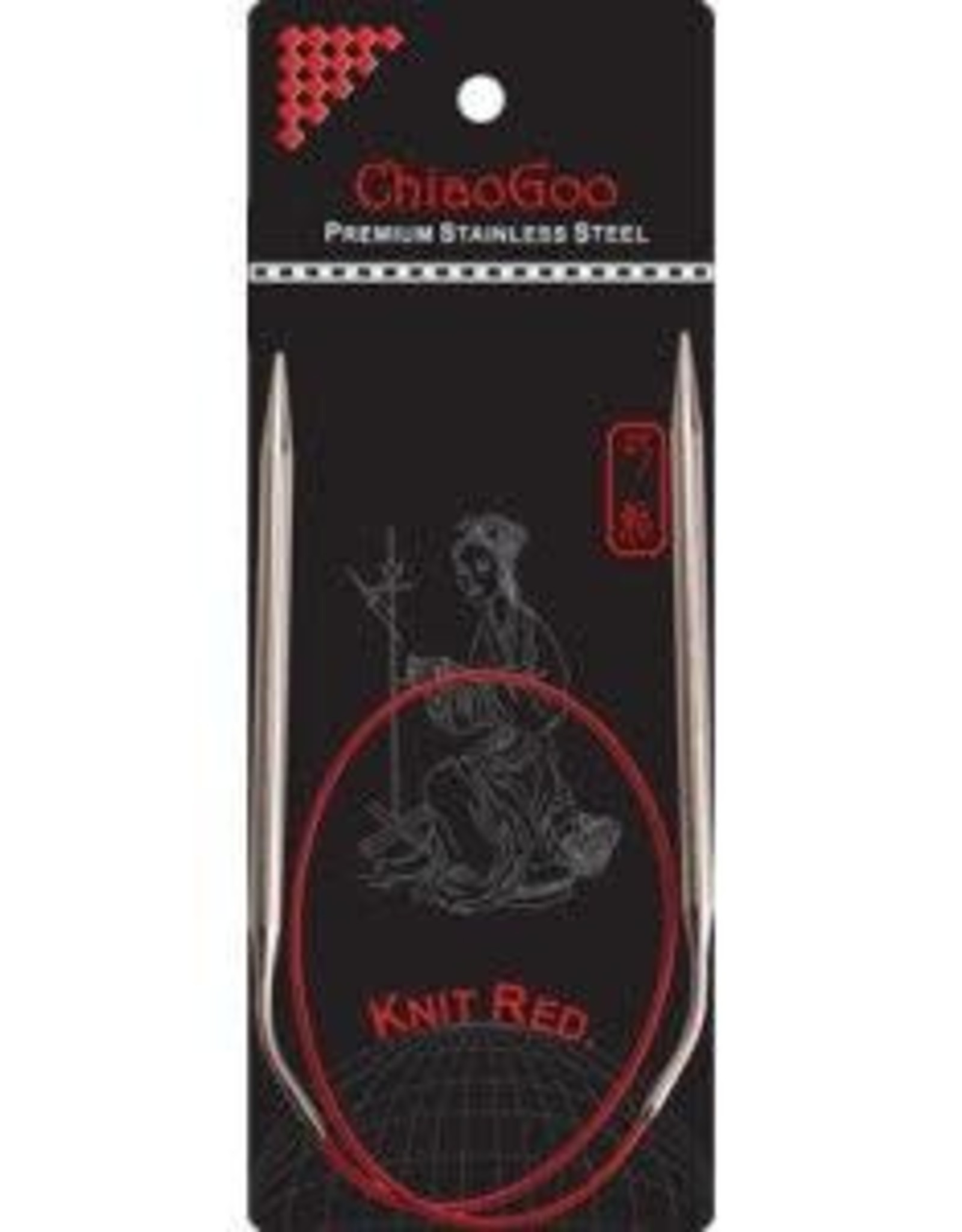 Chiao Goo Chiao Goo Red Lace US 6 16"