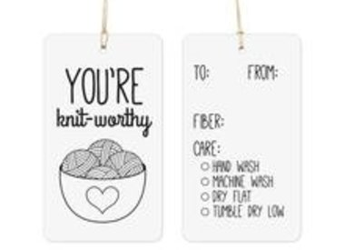 AdKnit Gift Tags