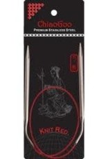 Chiao Goo Chiao Goo Red Lace US 6 40"