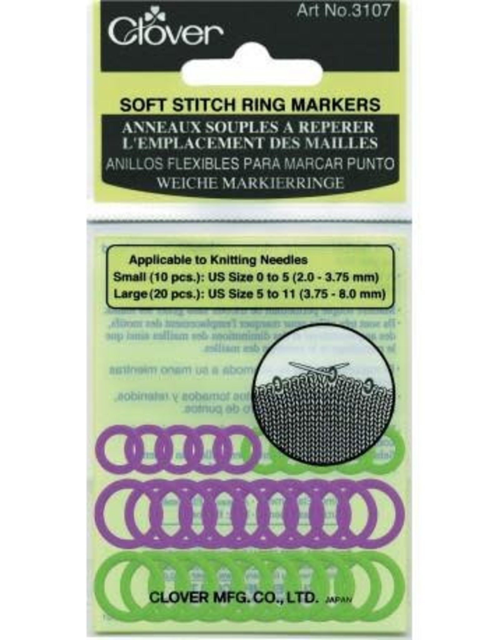 Clover Clover 3107 Soft Stitch Ring Markers