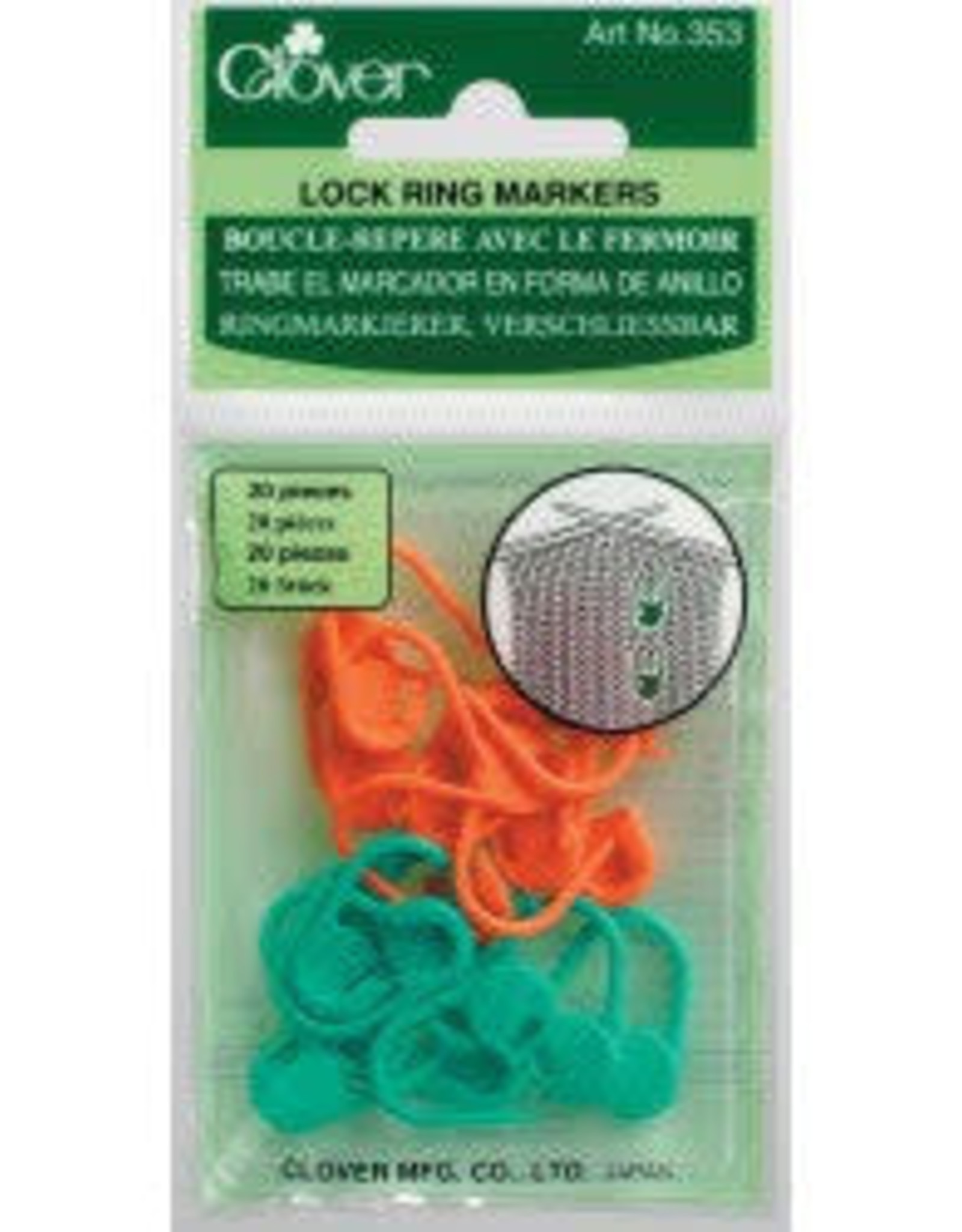 Clover Clover 353 Locking Stitch Markers