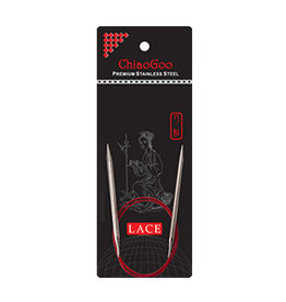 Chiao Goo Chiao Goo Red Lace US 10.5 32"