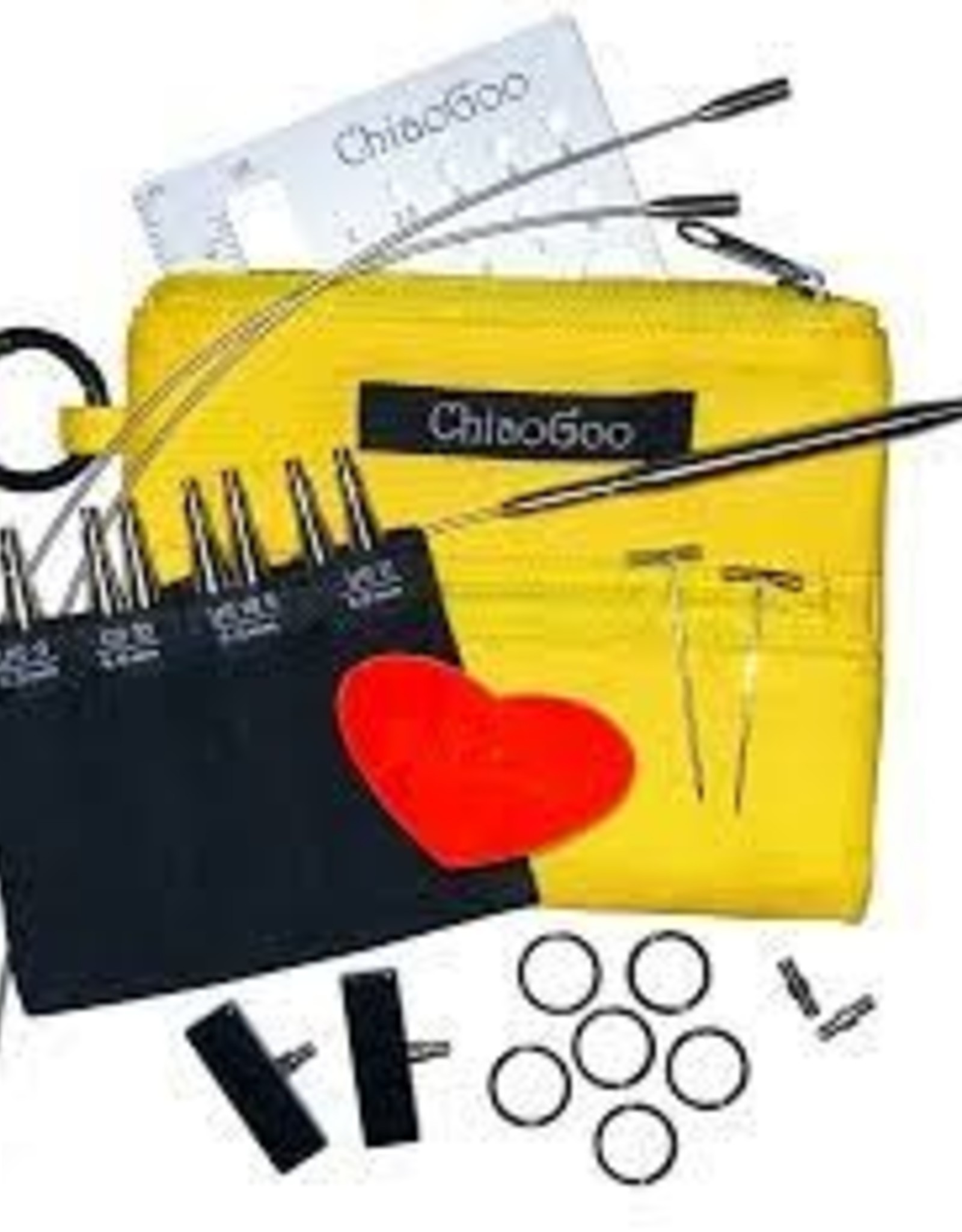 Chiao Goo Chiao Goo 2" & 3" TWIST Shortie Set Large - US 9-11