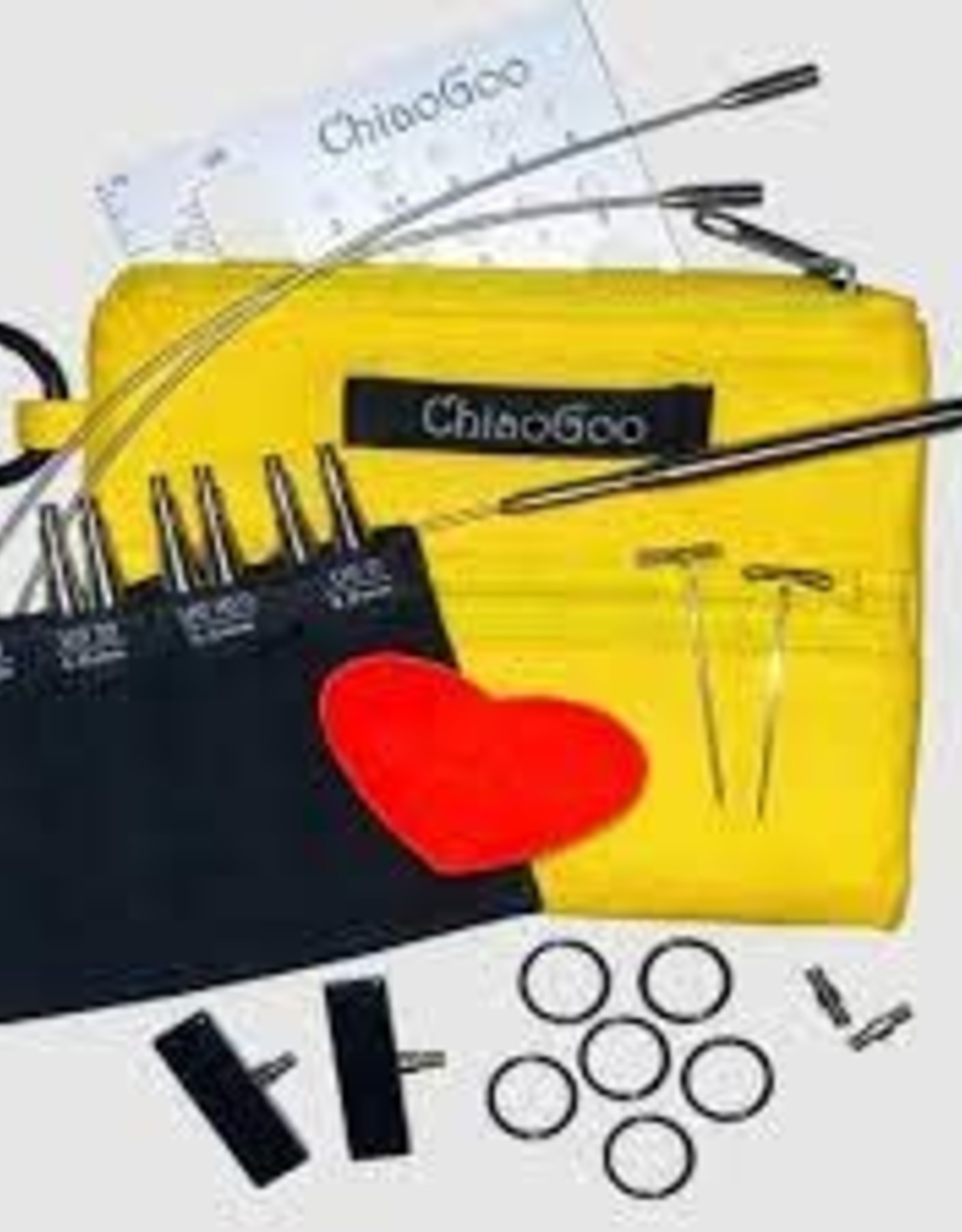 Chiao Goo Chiao Goo 2" & 3" TWIST Shortie Set Large - US 9-11