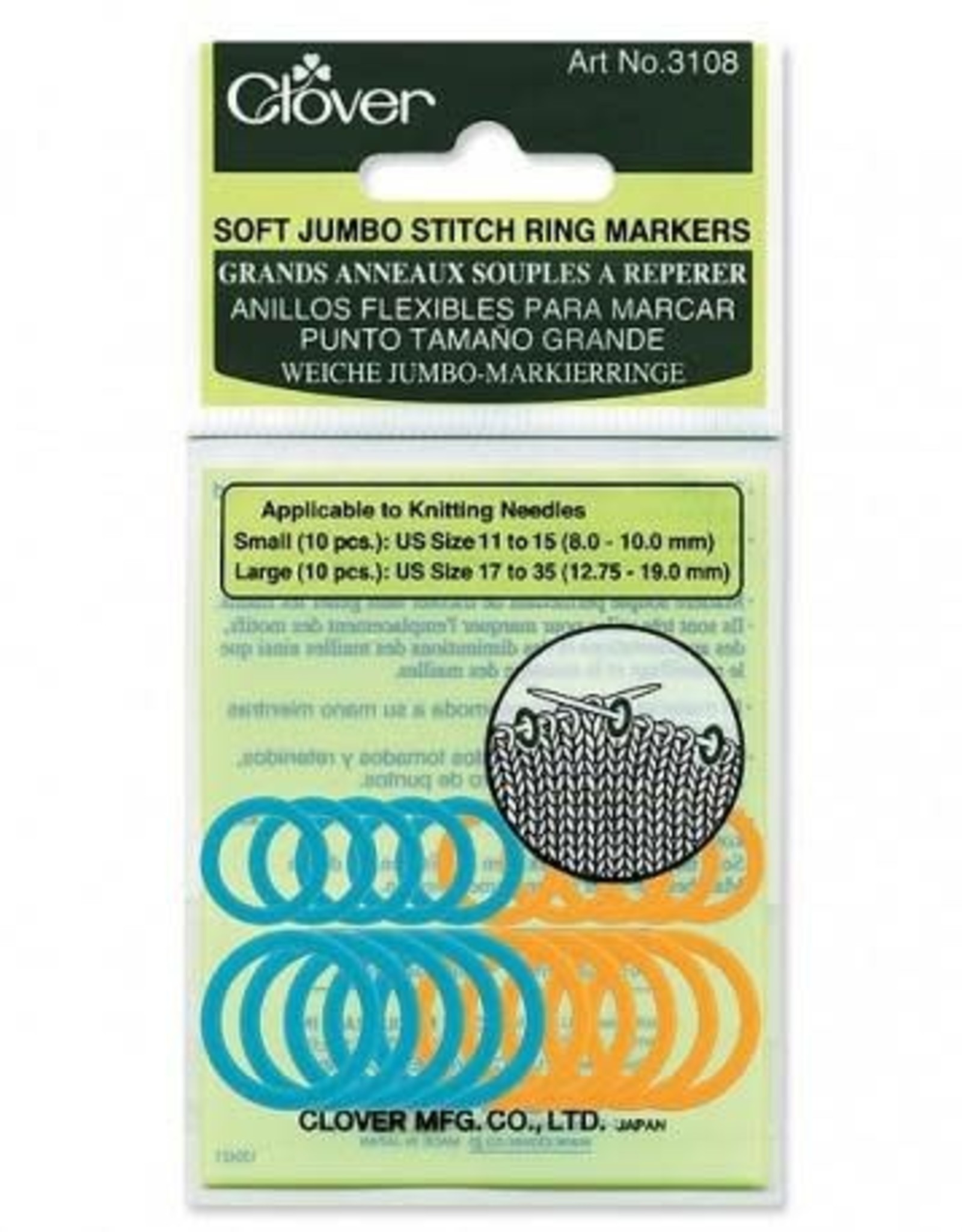 Clover Clover 3108 Soft Jumbo Ring Markers