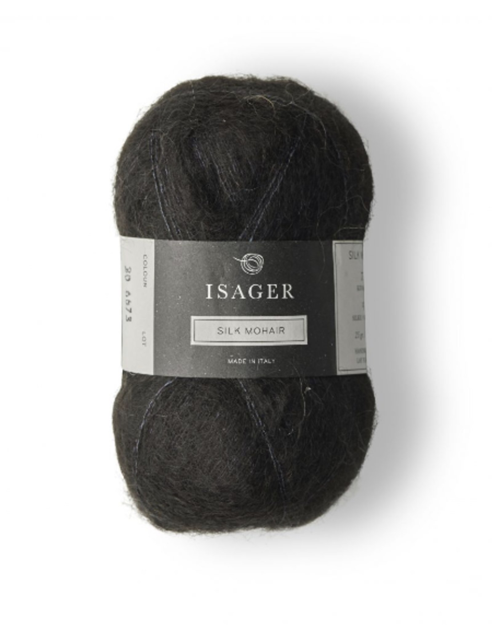 Isager Isager Silk Mohair 30 black