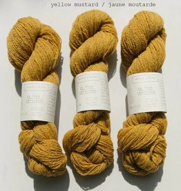 Biches & Buches Le Petit Lambswool yellow mustard