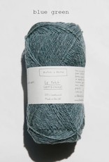 Biches & Buches Le Petit Lambswool blue green