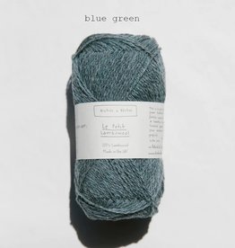 Biches & Buches Le Petit Lambswool blue green