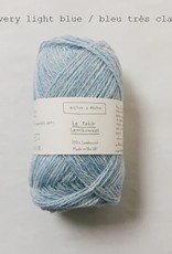 Biches & Buches Le Petit Lambswool very light blue