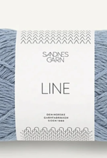 Sandnes Garn Line 6032 blue hortensia