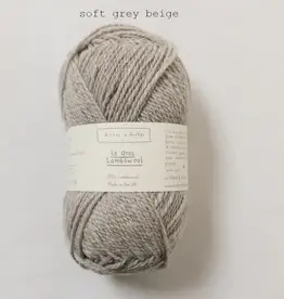 Biches & Buches Le Gros Lambswool soft grey beige