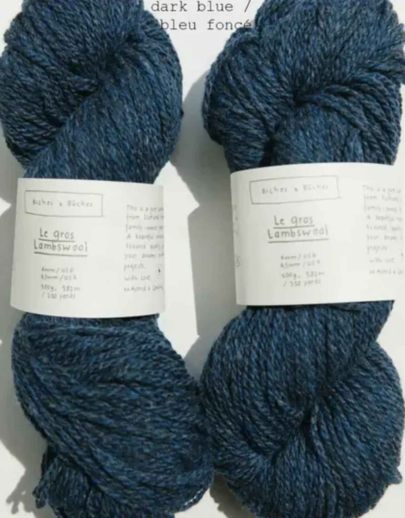 Biches & Buches Le Gros Lambswool dark blue