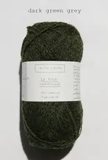 Biches & Buches Le Petit Lambswool dark green grey