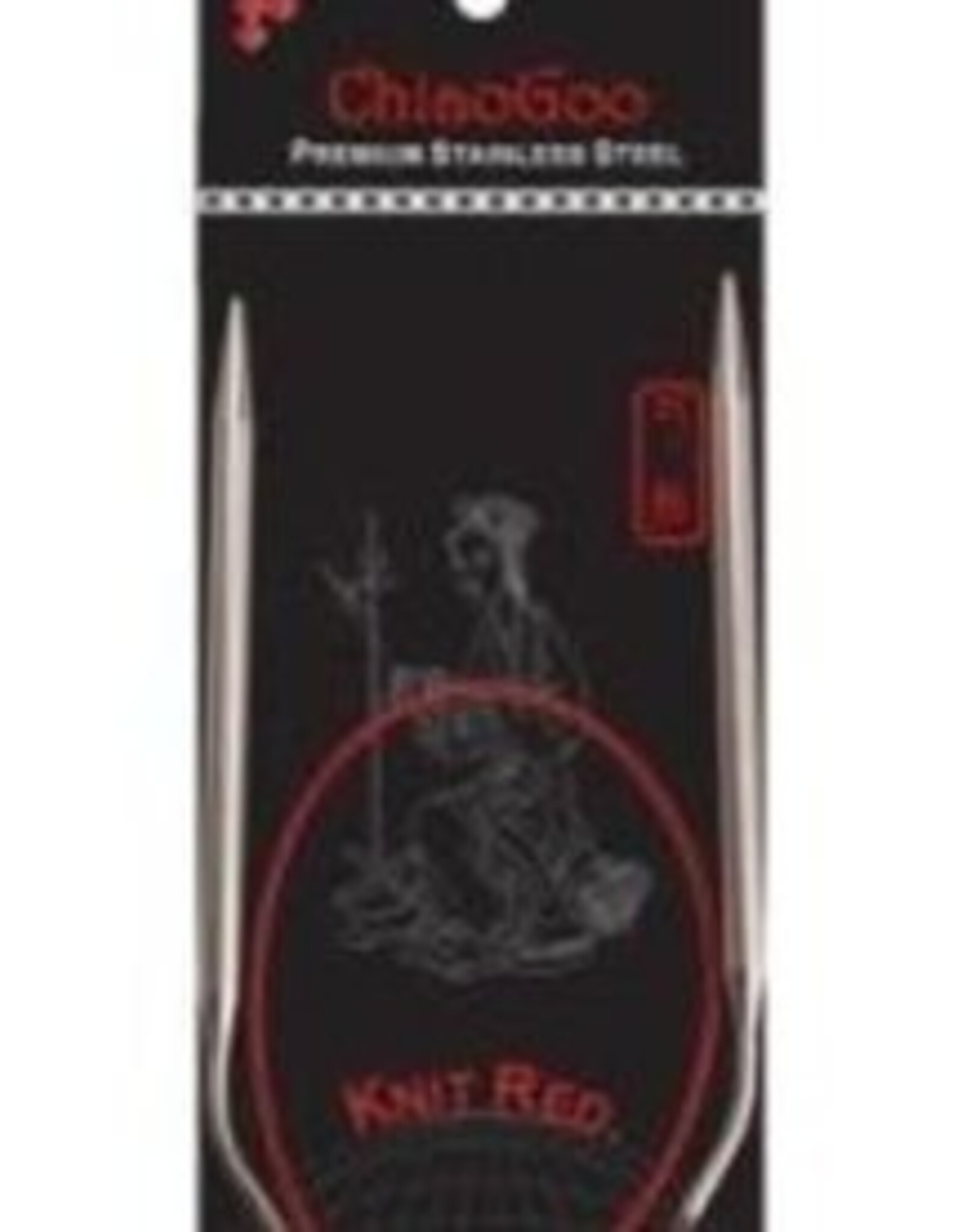Chiao Goo Chiao Goo Red Lace US 2 40"