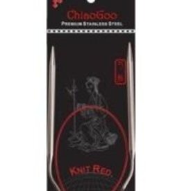 Chiao Goo Chiao Goo Red Lace US 2 40"