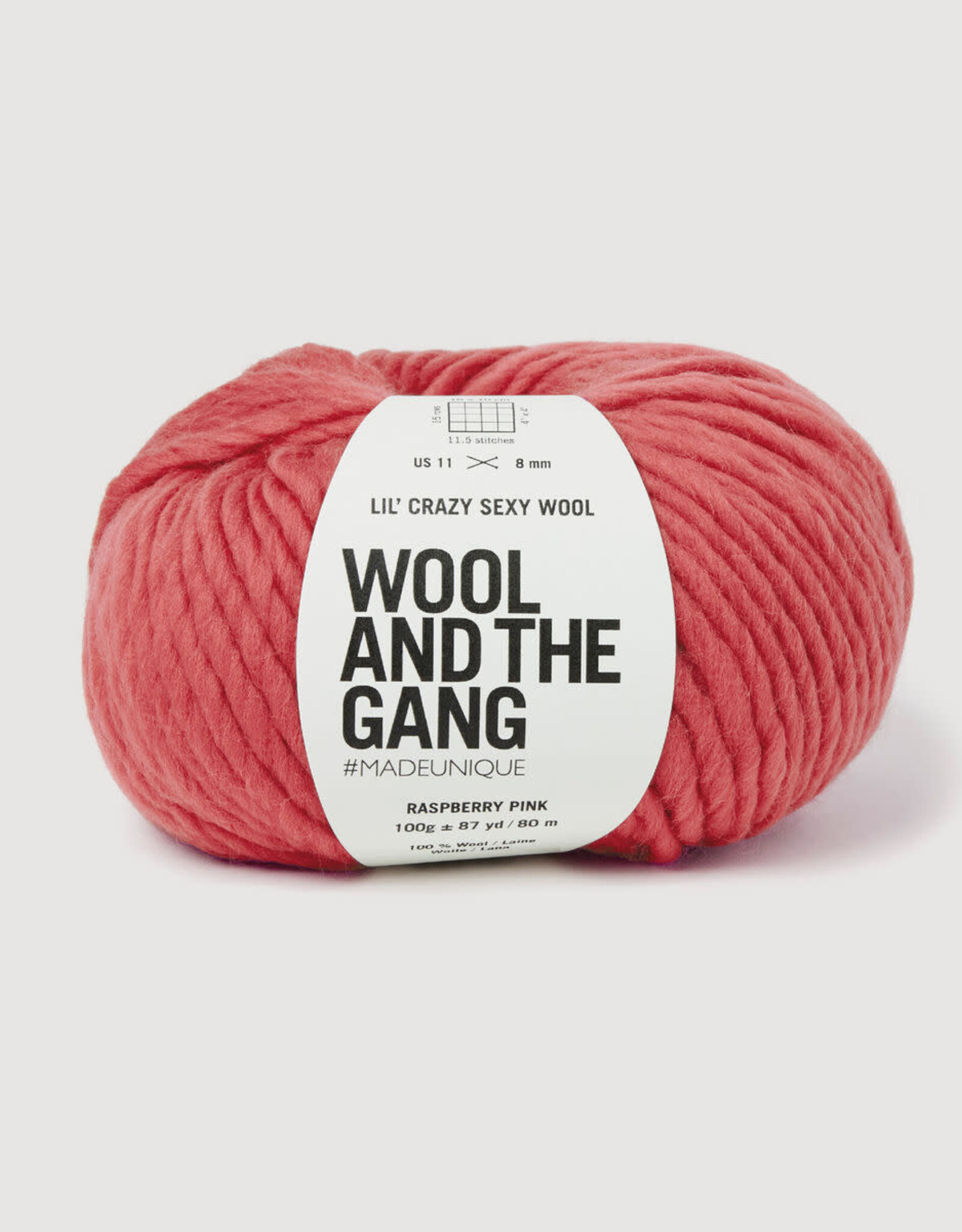 Wool & The Gang Lil Crazy Sexy Wool raspberry pink