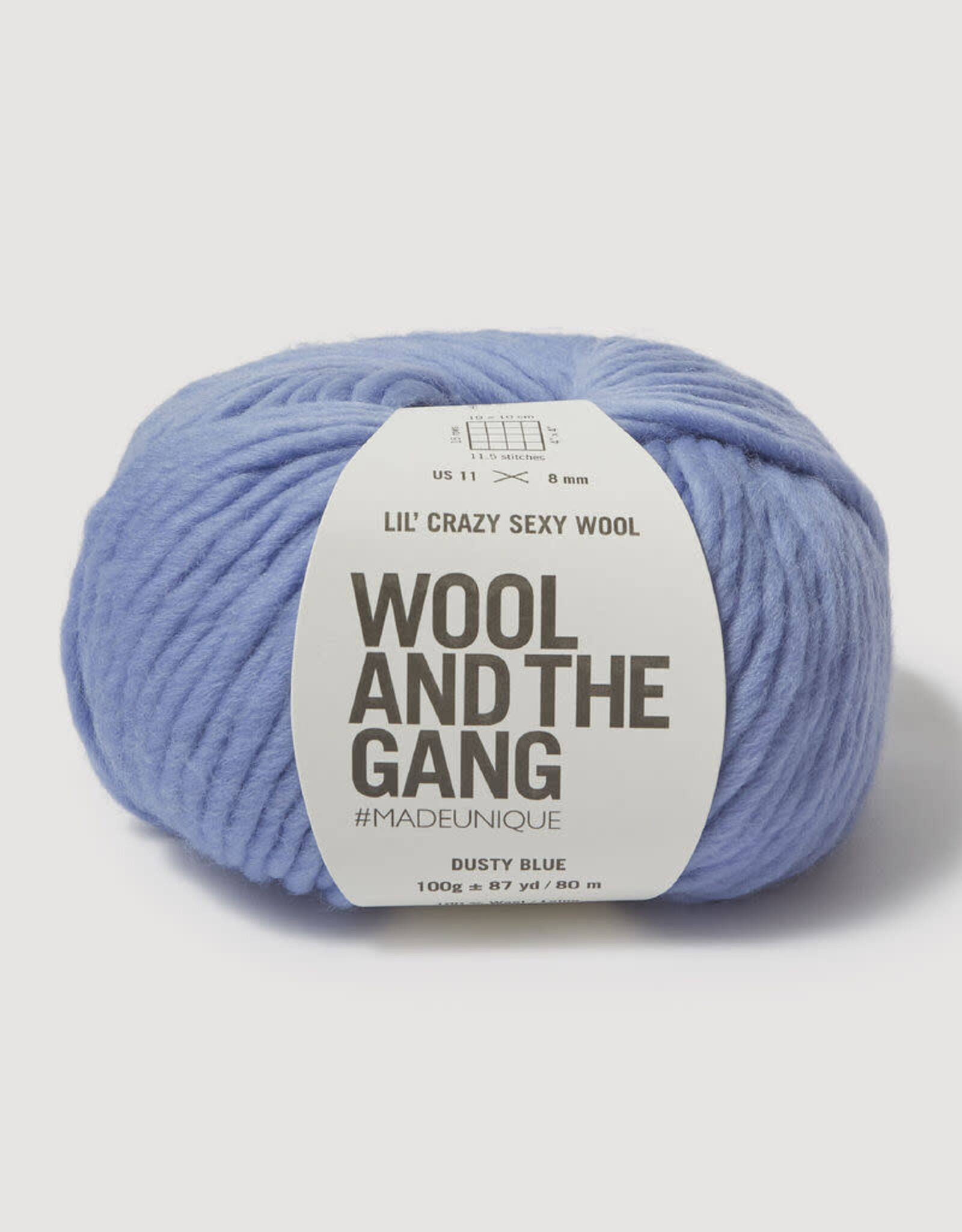Wool & The Gang Lil Crazy Sexy Wool dusty blue
