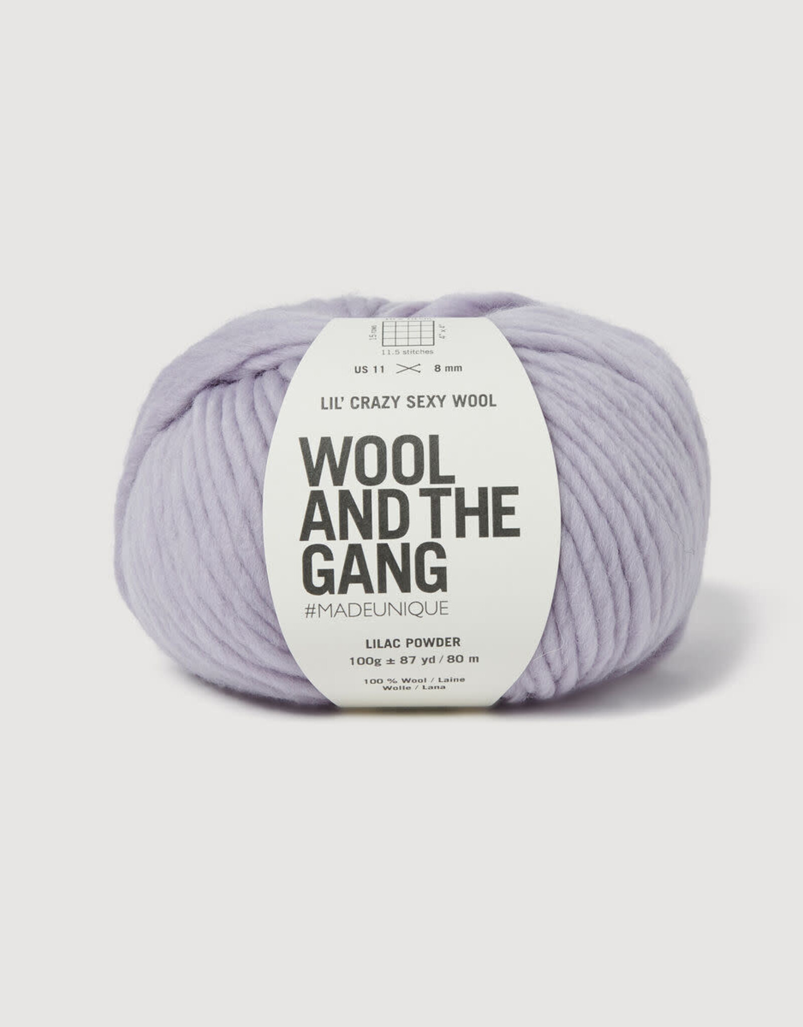 Wool & The Gang Lil Crazy Sexy Wool lilac powder