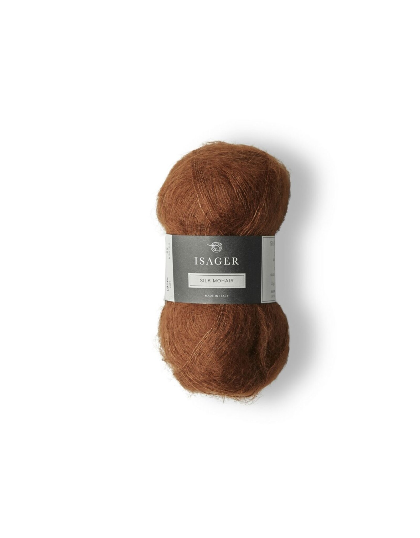 Isager Isager Silk Mohair 33 brown