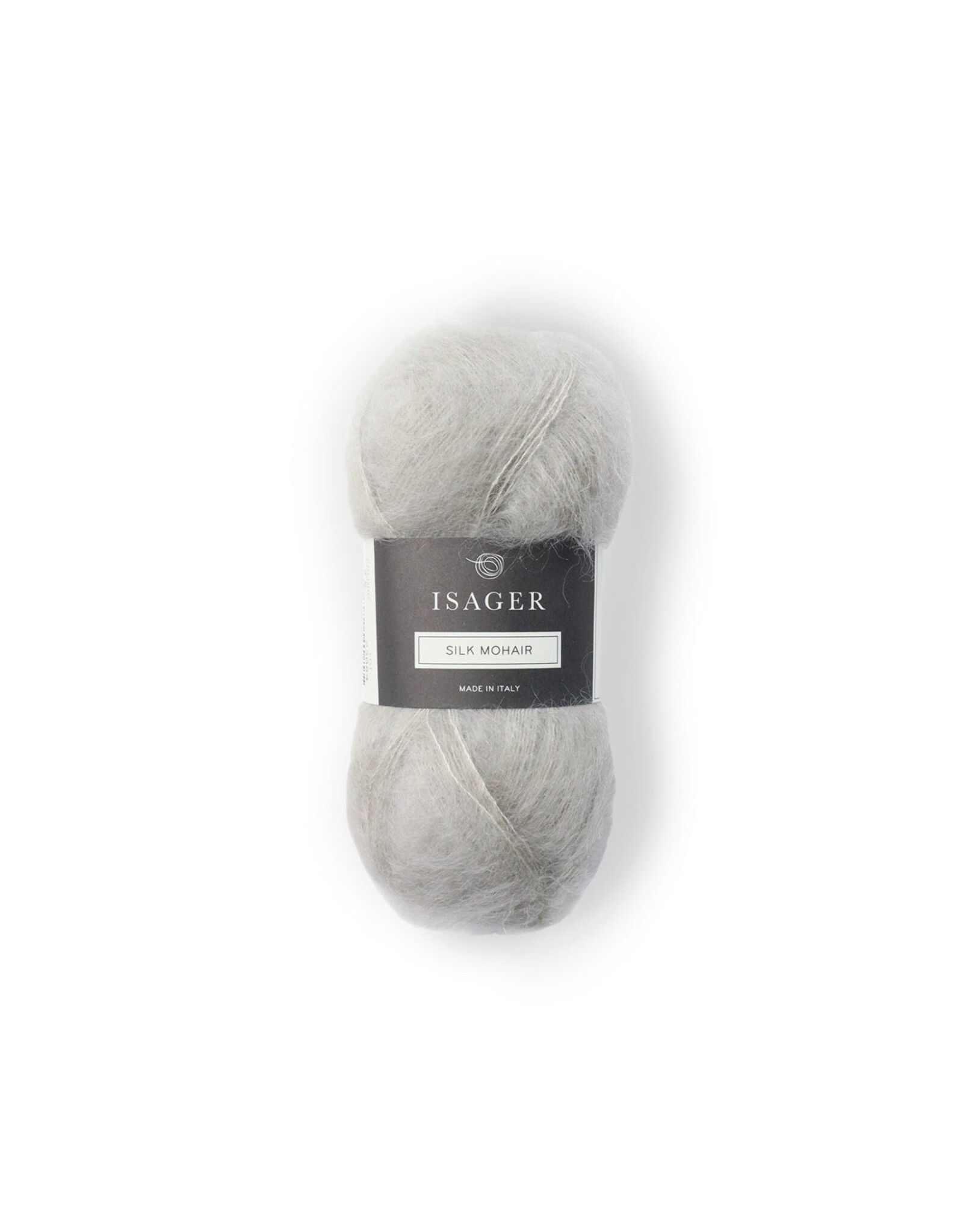 Isager Isager Silk Mohair 2s light gray