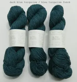 Biches & Buches Le Petit Lambswool dark blue turquoise