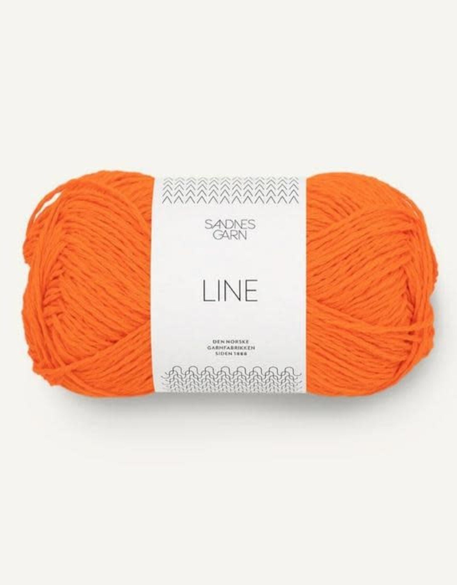 Sandnes Garn Line 3009 orange tiger