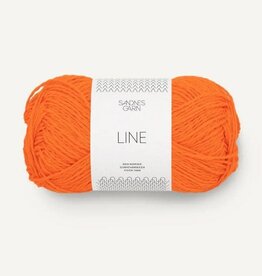 Sandnes Garn Line 3009 orange tiger