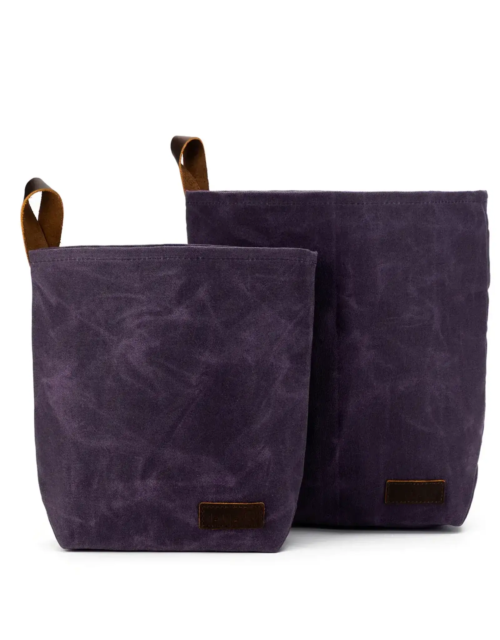 Della Q Maker's Canvas Knit Sacks purple