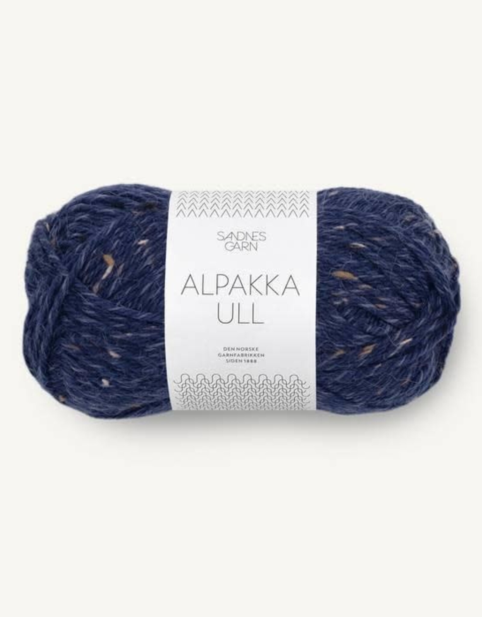 Sandnes Garn Alpakka Ull 5585 marine blue tweed