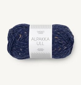 Sandnes Garn Alpakka Ull 5585 marine blue tweed