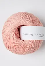 Knitting for Olive Pure Silk poppy rose