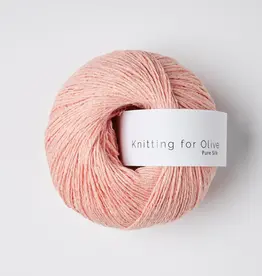 Knitting for Olive Pure Silk poppy rose
