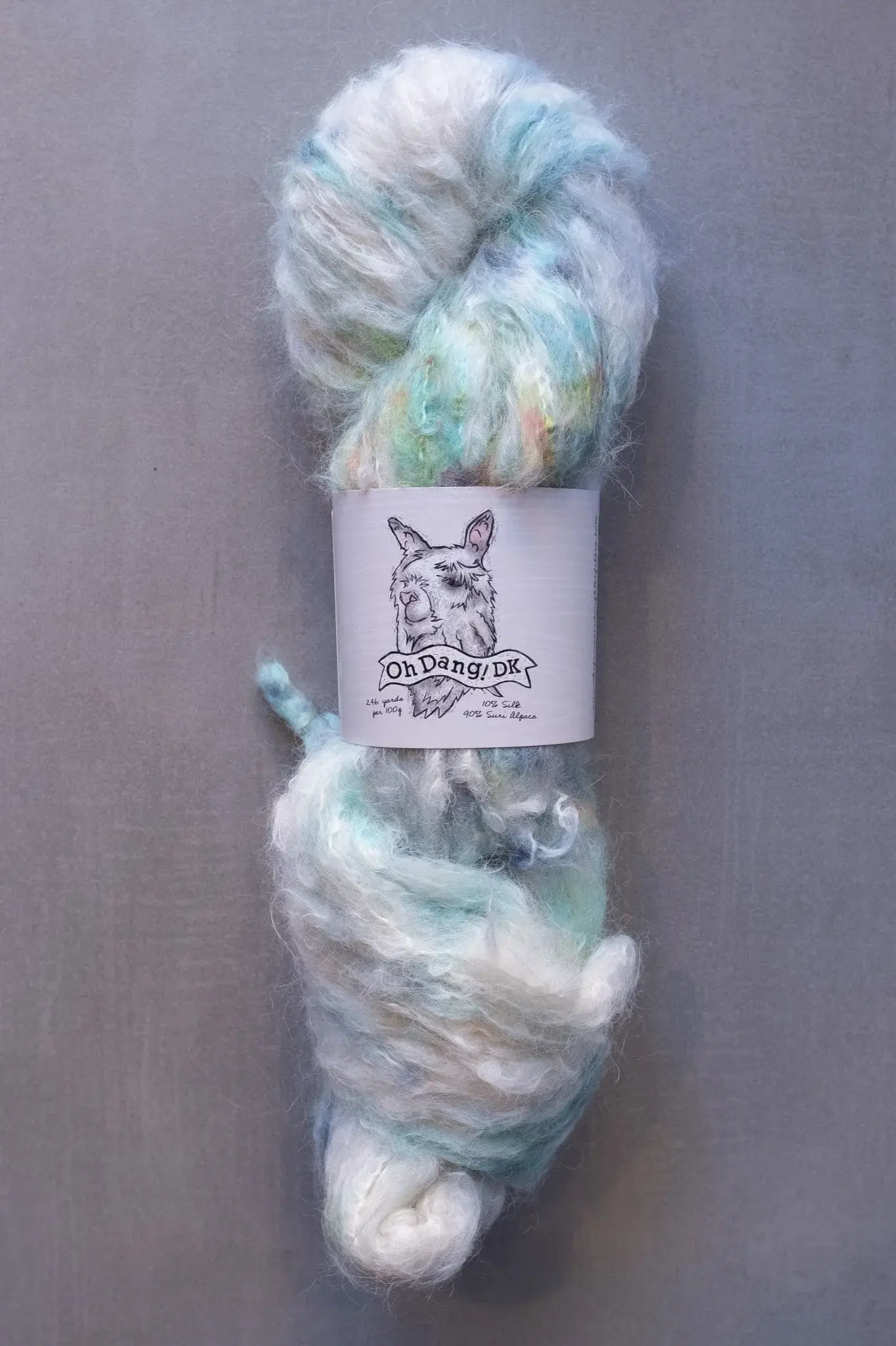 Oh Dang DK glacial lake missoula The Blue Purl Yarn and Knitting Shop