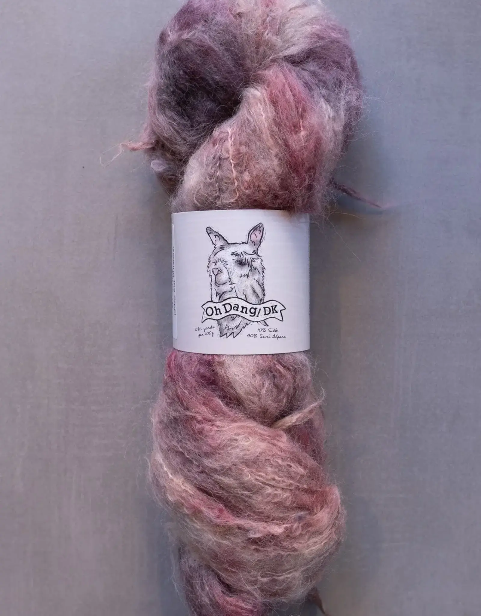 Farmer's Daughter Fibers Oh Dang DK walking the steel