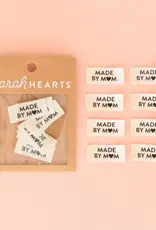 Sarah Hearts Made by Mom Organic Cotton Labels