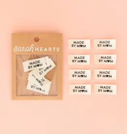 Sarah Hearts Made by Mom Organic Cotton Labels