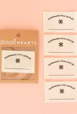 Sarah Hearts Handmade with Love Organic Cotton Write-In Labels