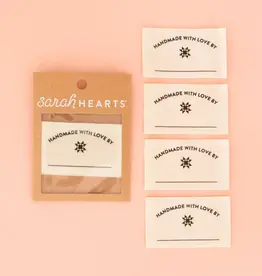 Sarah Hearts Handmade with Love Organic Cotton Write-In Labels