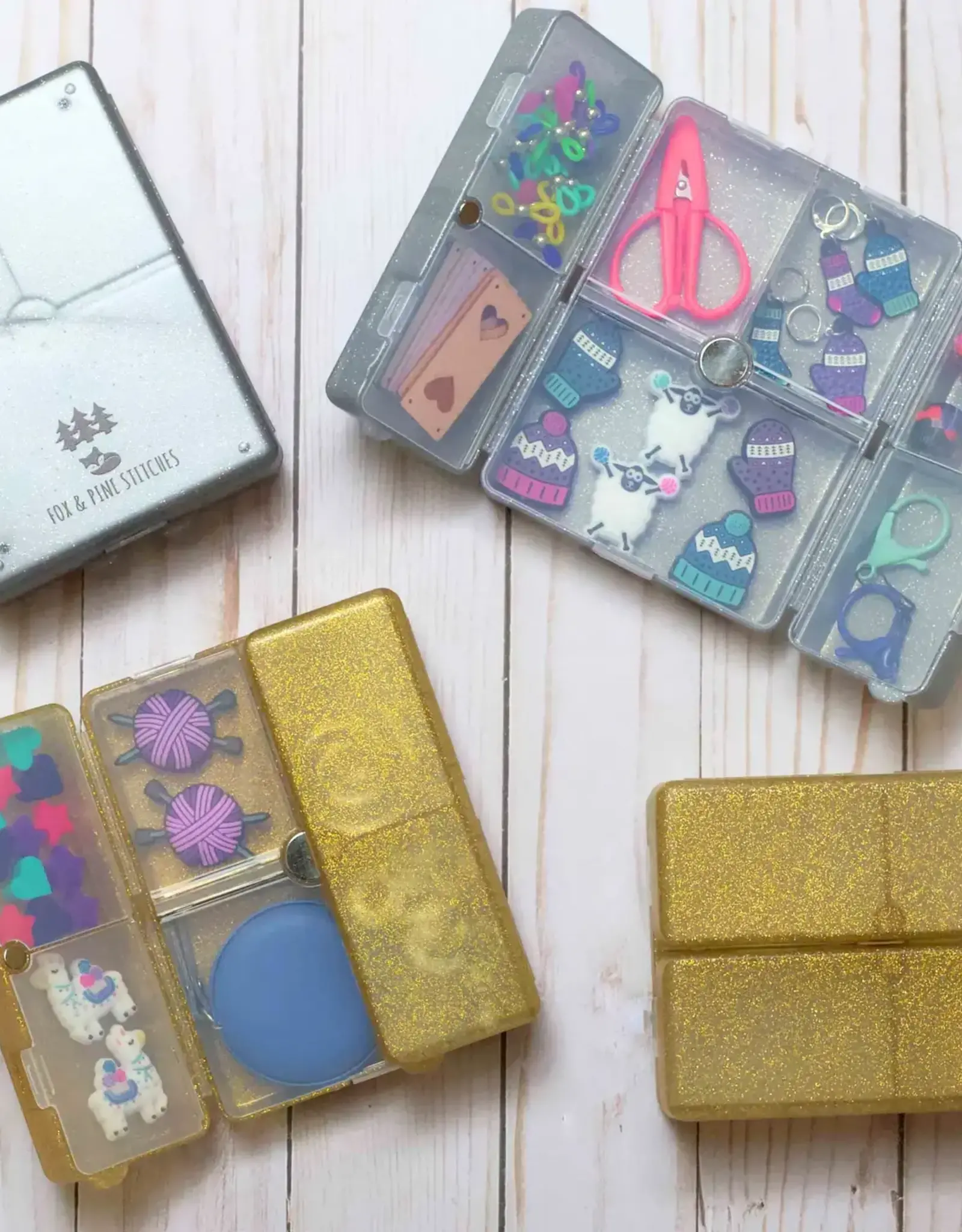 Fox & Pine Glitter Notion Nooks gold