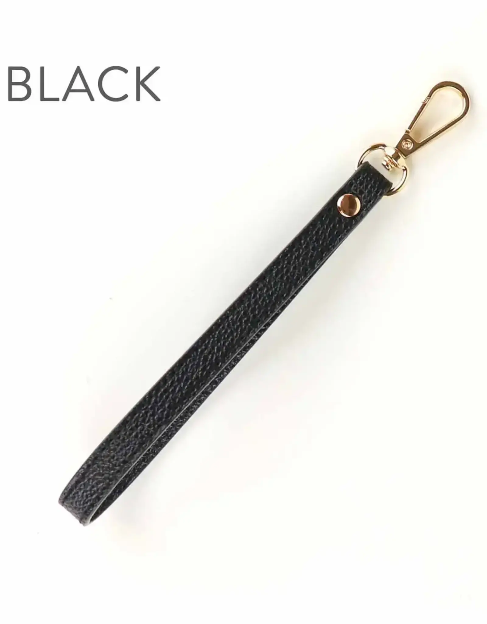 Twice Sheared Sheep Yarn to Go Wrist Strap black
