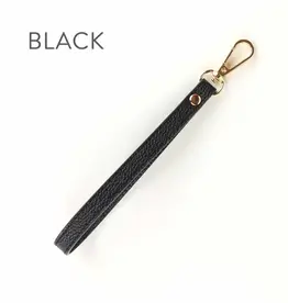 Twice Sheared Sheep Yarn to Go Wrist Strap black