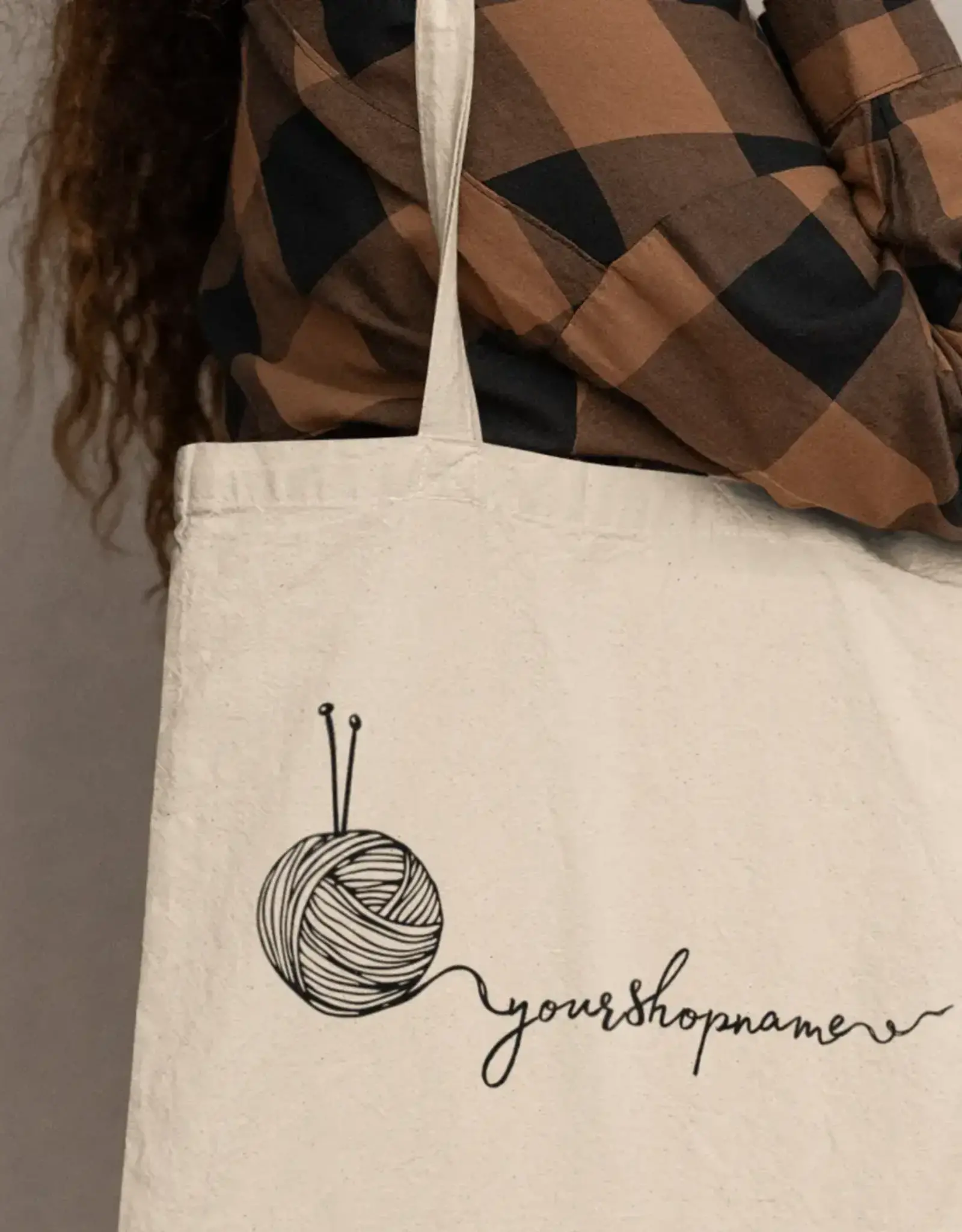 NNK Press The Blue Purl Yarn Tote
