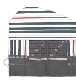 Della Q Della Q DPN + Circular Needle Case Linen Collection slate