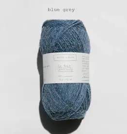 Biches & Buches Le Petit Lambswool blue grey