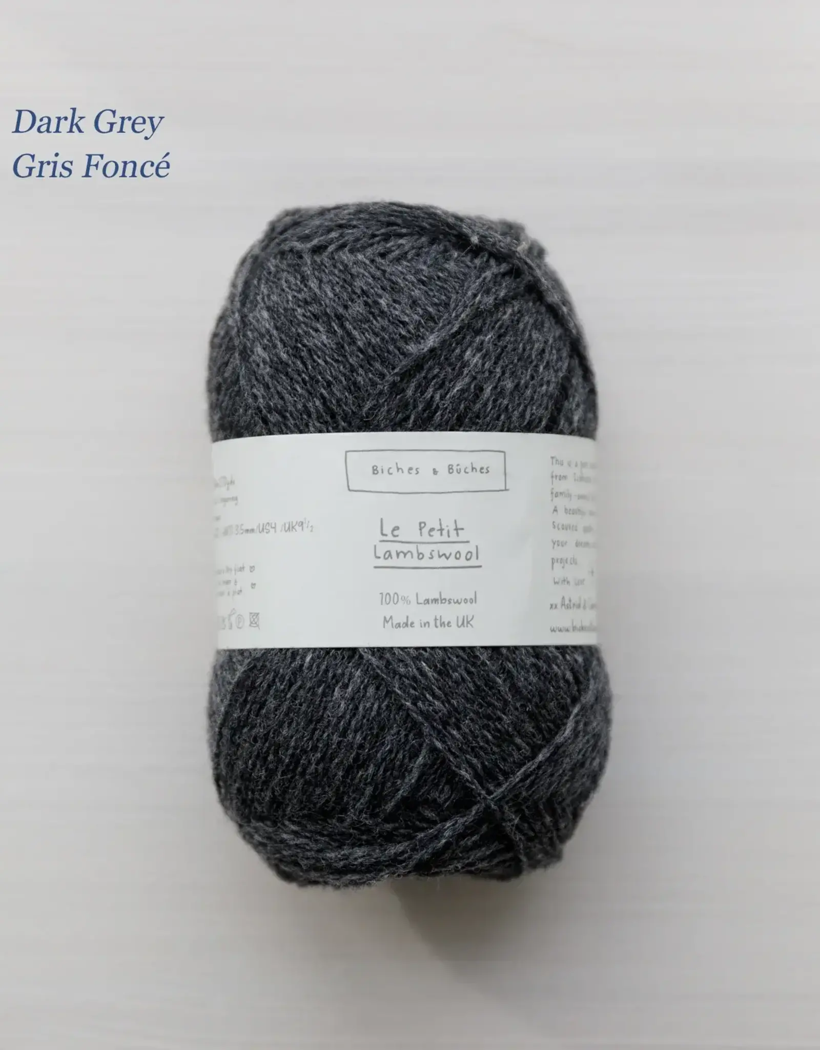 Biches & Buches Le Petit Lambswool dark grey