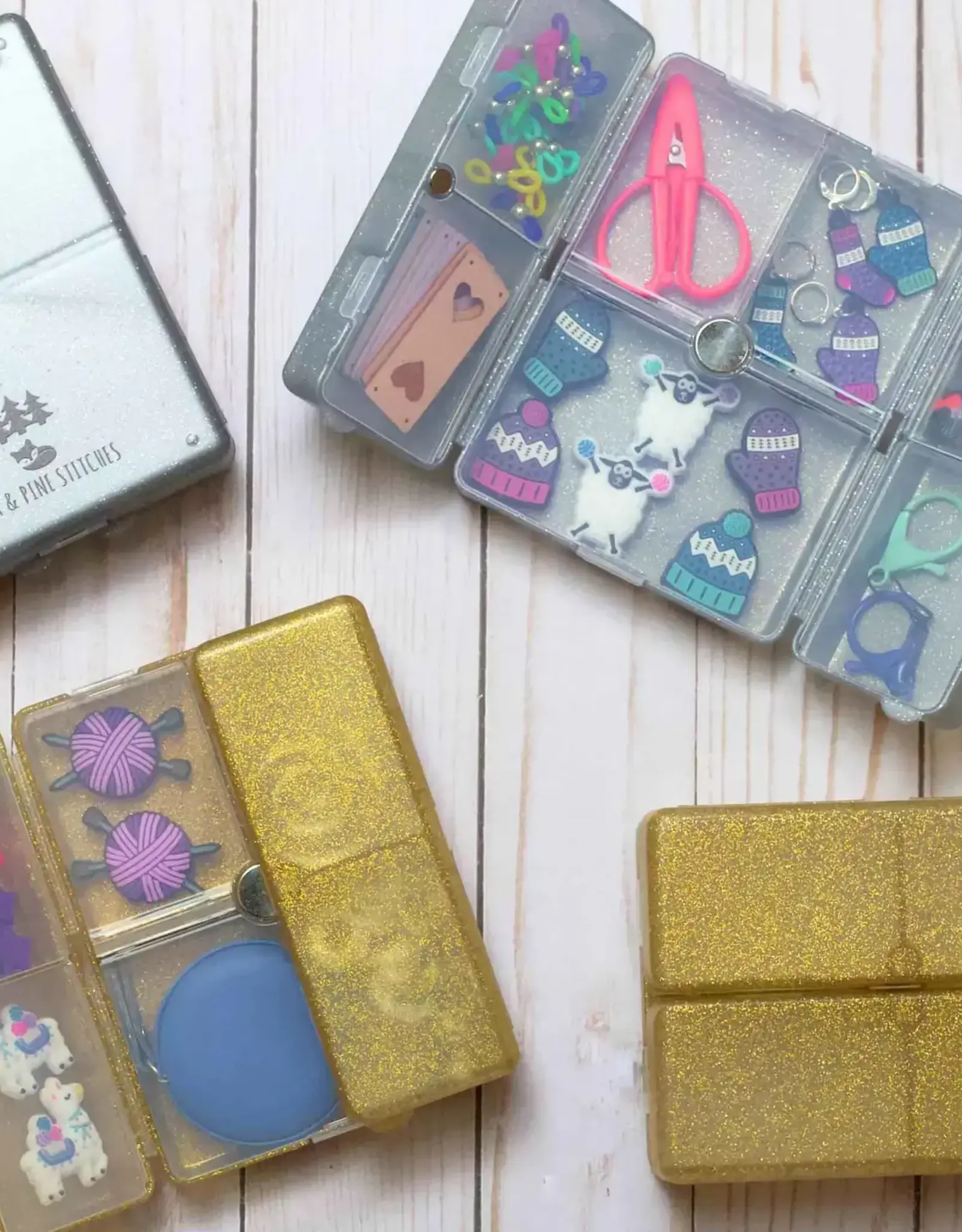 Fox & Pine Glitter Notion Nooks silver